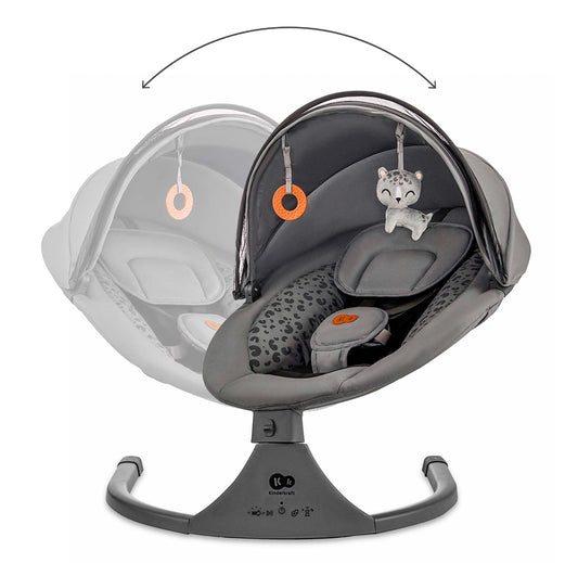 Kinderkraft LUMI 2 - Elektrinis supamas gultukas su Bluetooth