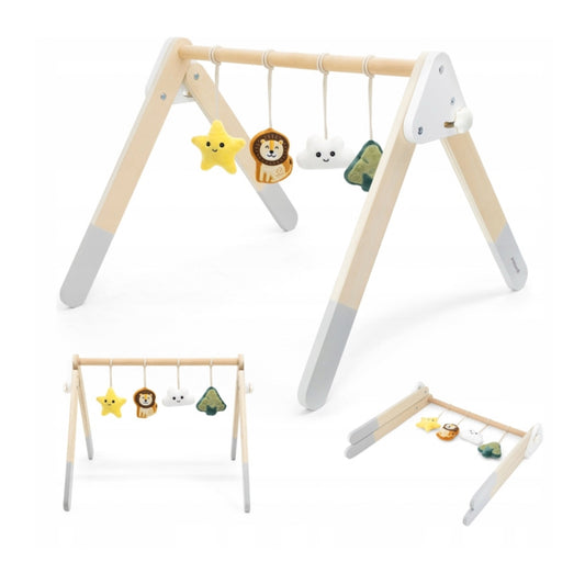 Lavinamasis stovas kūdikiams su žaisliukais