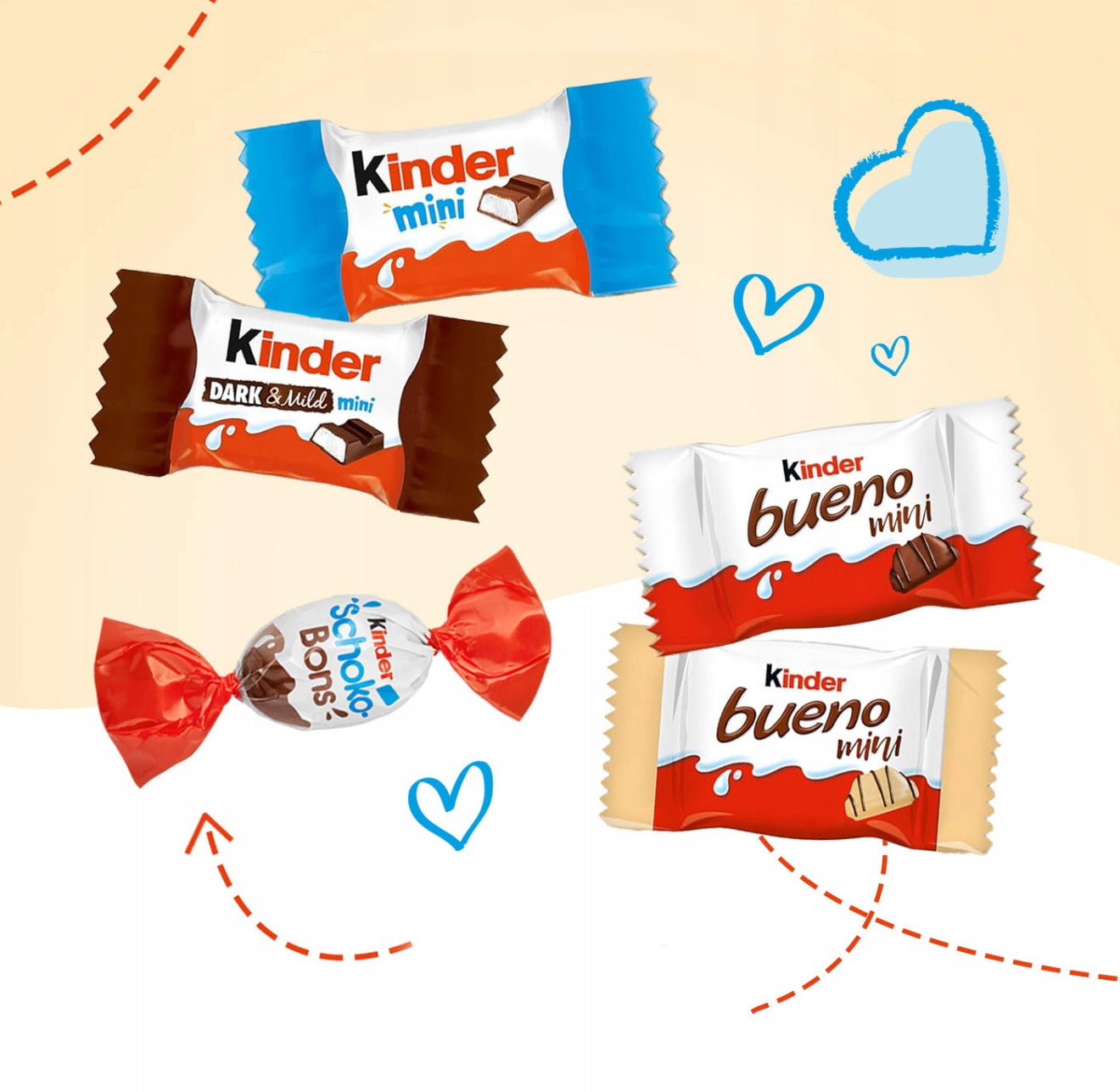 Kinder Happy Moments Mix – šokoladinių skanėstų rinkinys