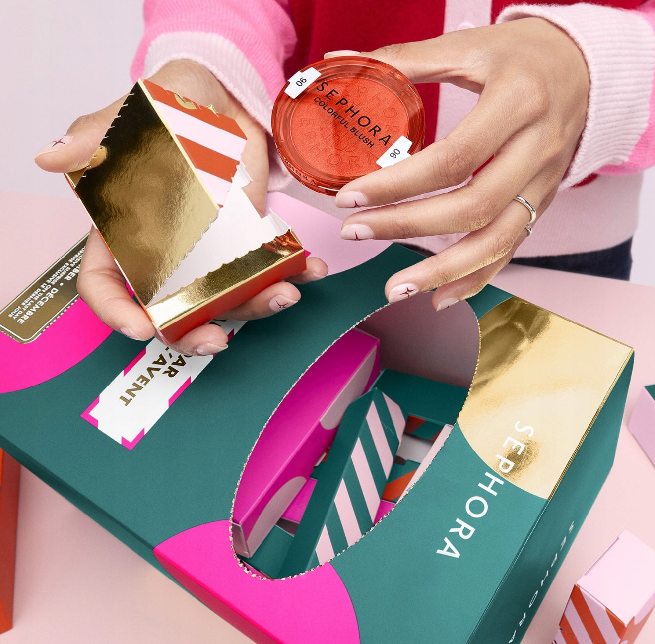 SEPHORA COLLECTION 2025 Advento kalendorius – 24 kosmetikos priemonių