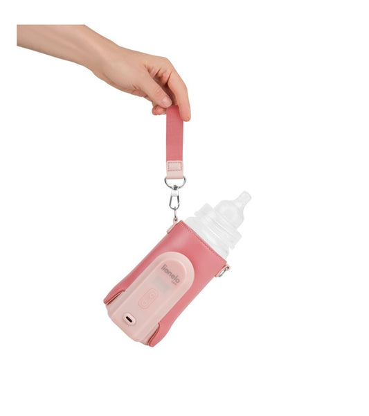 LIONELO buteliukų šildytuvas THERMUP GO EVO, Coral pink