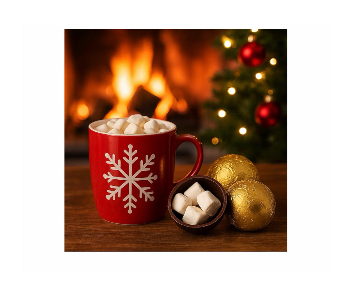 Karštos Šokolado Bombos su Mini Zefyriukais