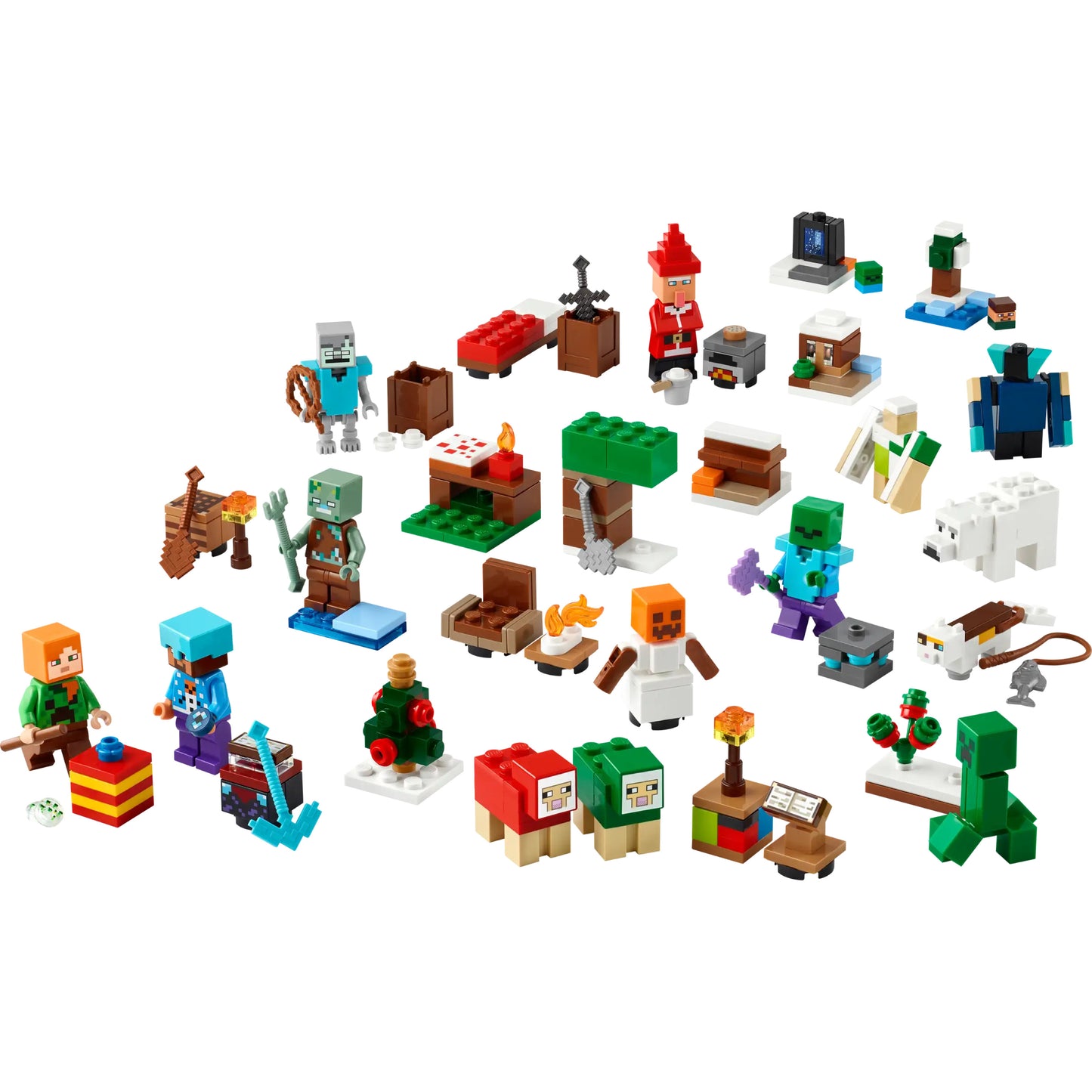 LEGO® Minecraft® 2025 metų advento kalendorius