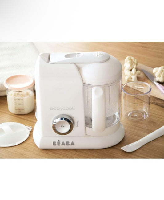 BEABA BABYCOOK SOLO trintuvas-garintuvas 4in1, WHITE/SILVER