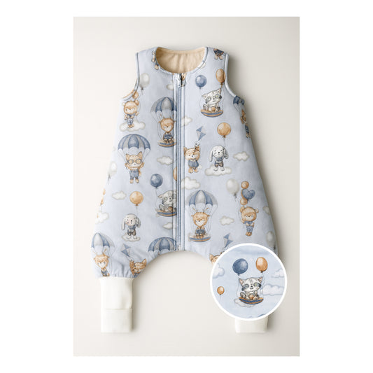 “BabyU” Miegmaišis kūdikiui su kojinytėmis (0.5 TOG, 3–9 mėn.)