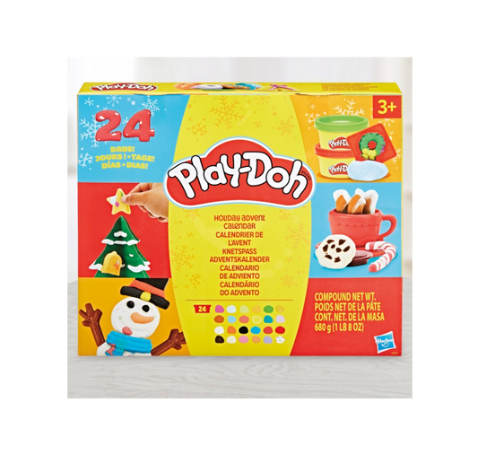 Play-Doh Advento kalendorius 2025 – kūrybinė dovana vaikams