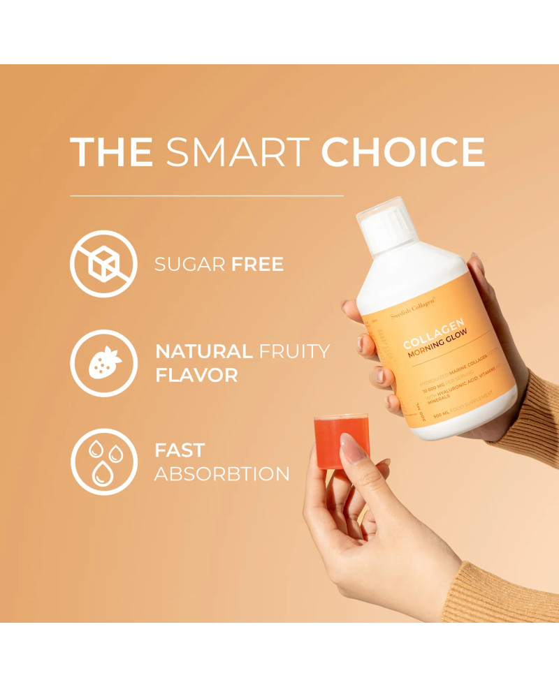 Swedish Collagen 10,000mg Morning Glow 500 ml