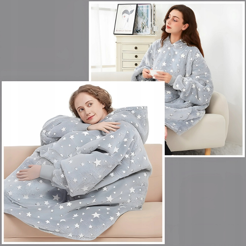 Pledas – džemperis „Grey Fur“ XXL