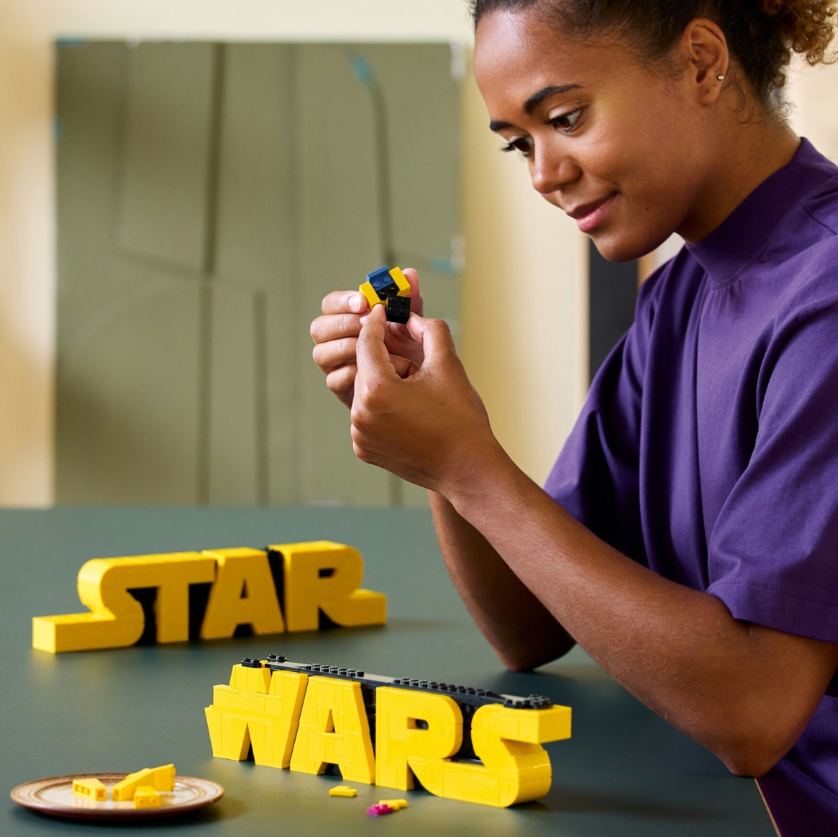 LEGO® Star Wars™ Konstruojamas Star Wars™ logotipas