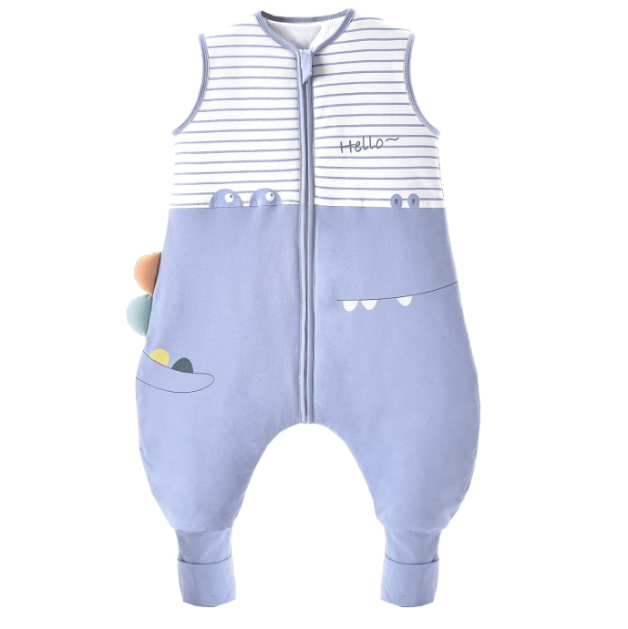„Chilsuessy“ visų sezonų kūdikių miegmaišis su kojytėmis, 2,5 Tog, (80-90cm)