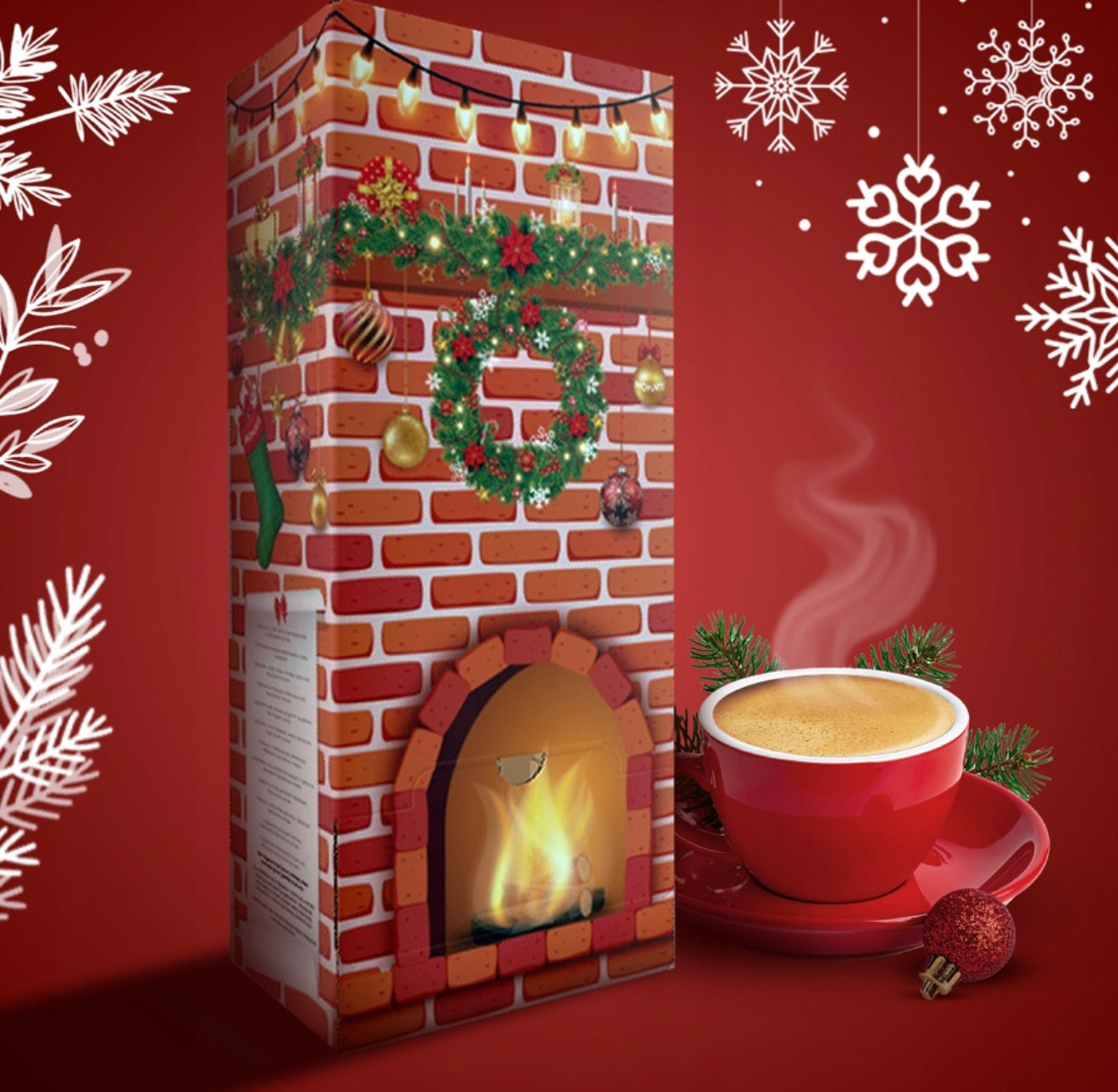 Advento kalendorius „Mokate Cappuccino 2025“ – 24 aromatingos kavos staigmenos