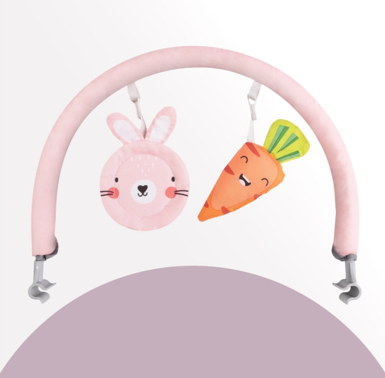MoMi Glossy Baby Vibrating Bouncer