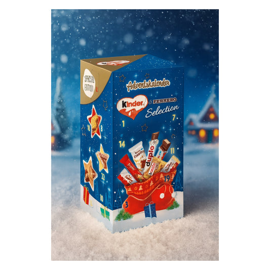 „Kinder & Ferrero Advento Kalendorius 2025“ – 24 šokoladinės staigmenos