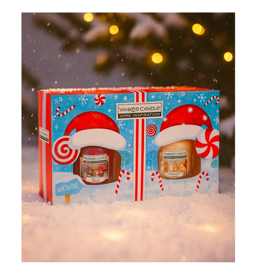 „Yankee Candle – North Pole“ Kalėdinis žvakių rinkinys (2 vnt.)