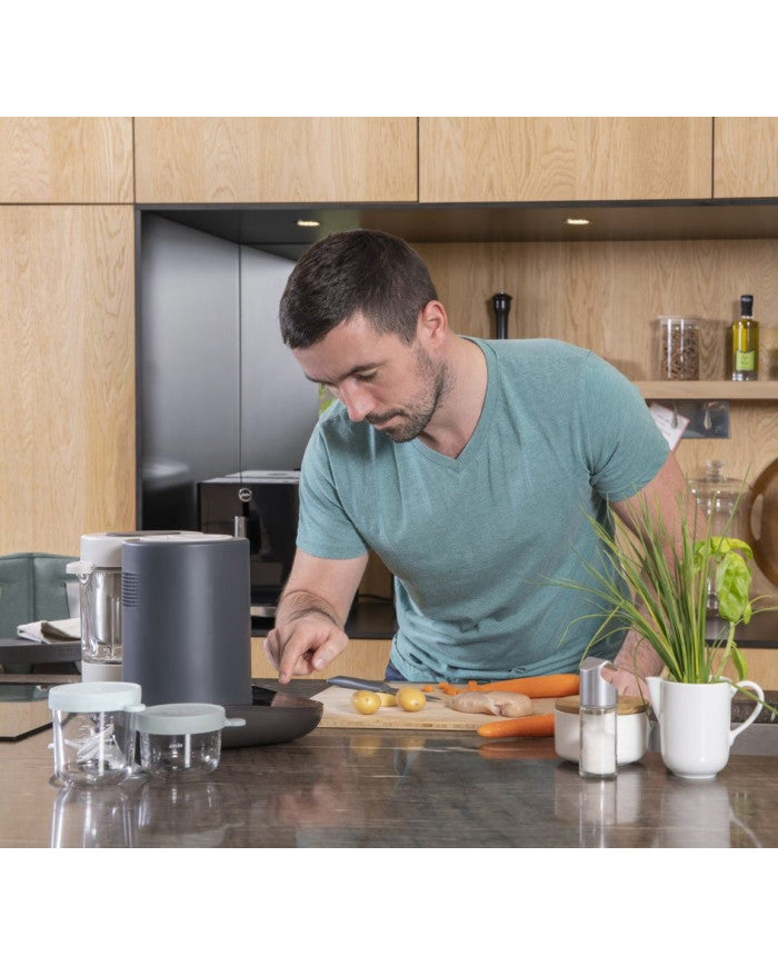 BEABA BABYCOOK SMART TRINTUVAS-GARINTUVAS, CHARCOAL