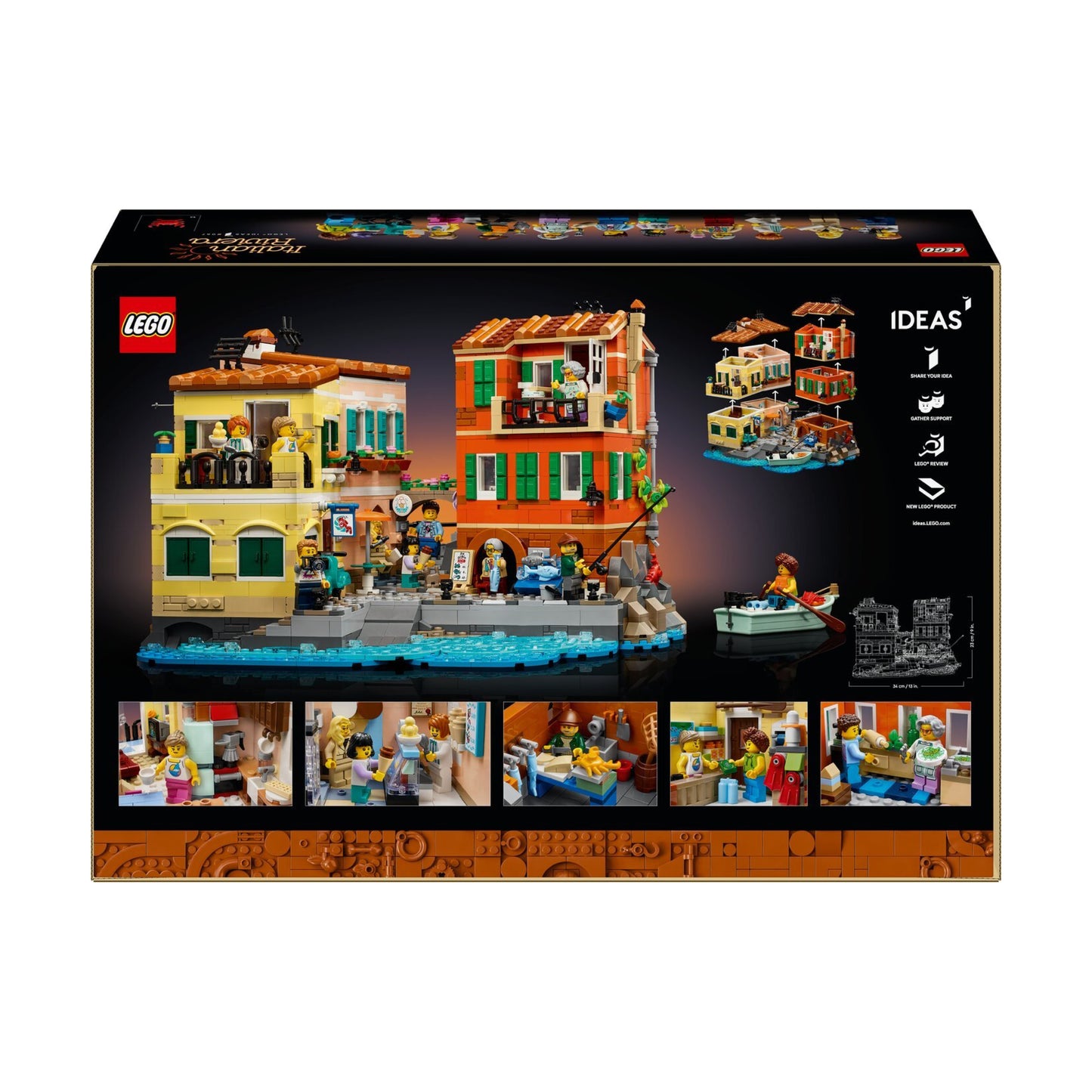 LEGO® Ideas Italijos Rivjera 21359
