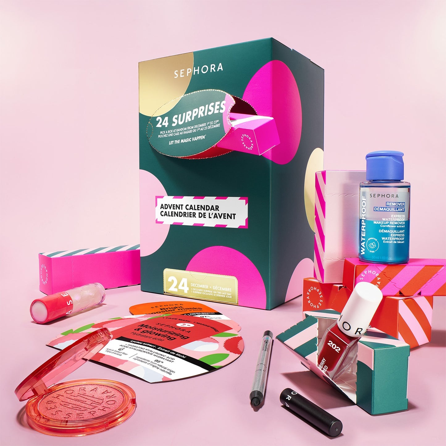 „SEPHORA COLLECTION“ Advento Kalendorius – 24 staigmenos