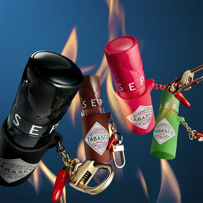 SEPHORA COLLECTION OUTRAGEOUS PLUMP VOLUME x TABASCO – 4 atspalvių rinkinys