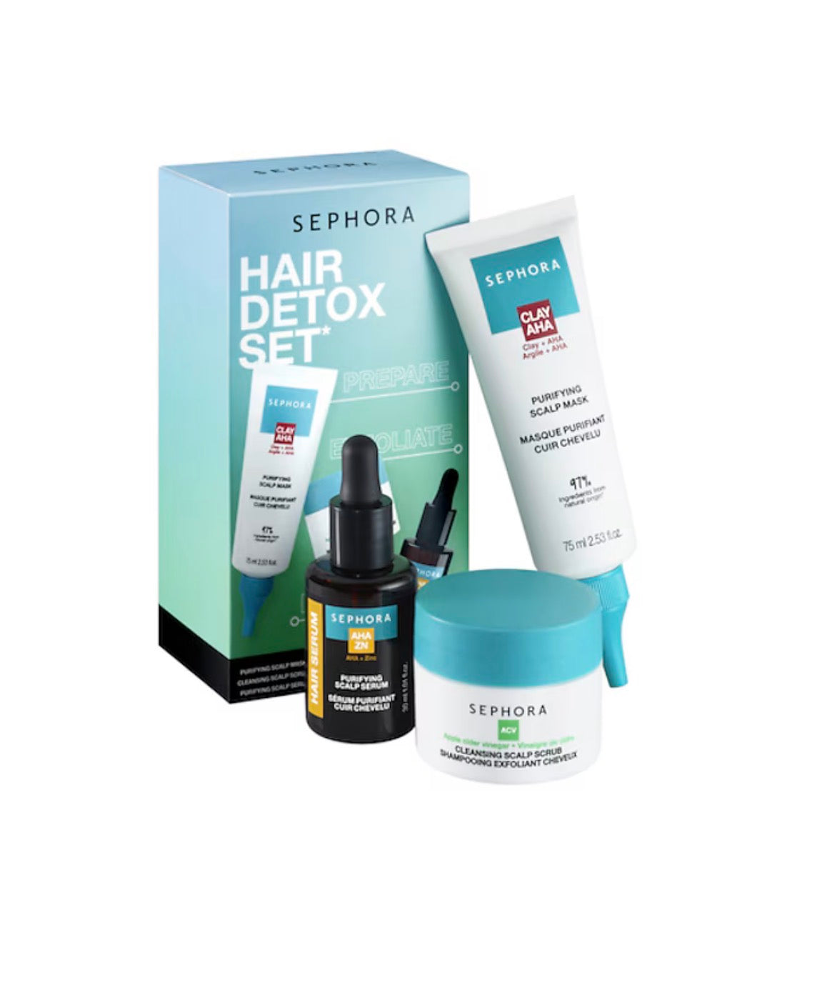 „SEPHORA COLLECTION“ - plaukų valymo ir detokso rinkinys