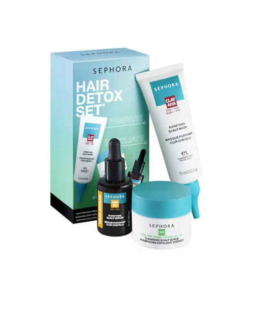 „ SEPHORA COLLECTION“ - plaukų valymo ir detokso rinkinys