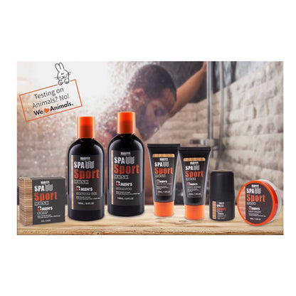 Vyrų kūno priežiūros rinkinys – 8 dalių dovanų rinkinys