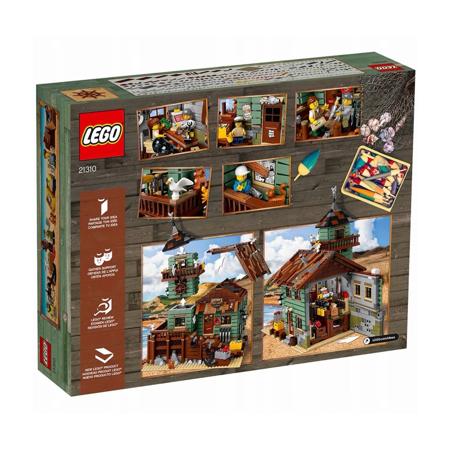 LEGO® Ideas Amžiaus žvejybos parduotuvė 21310