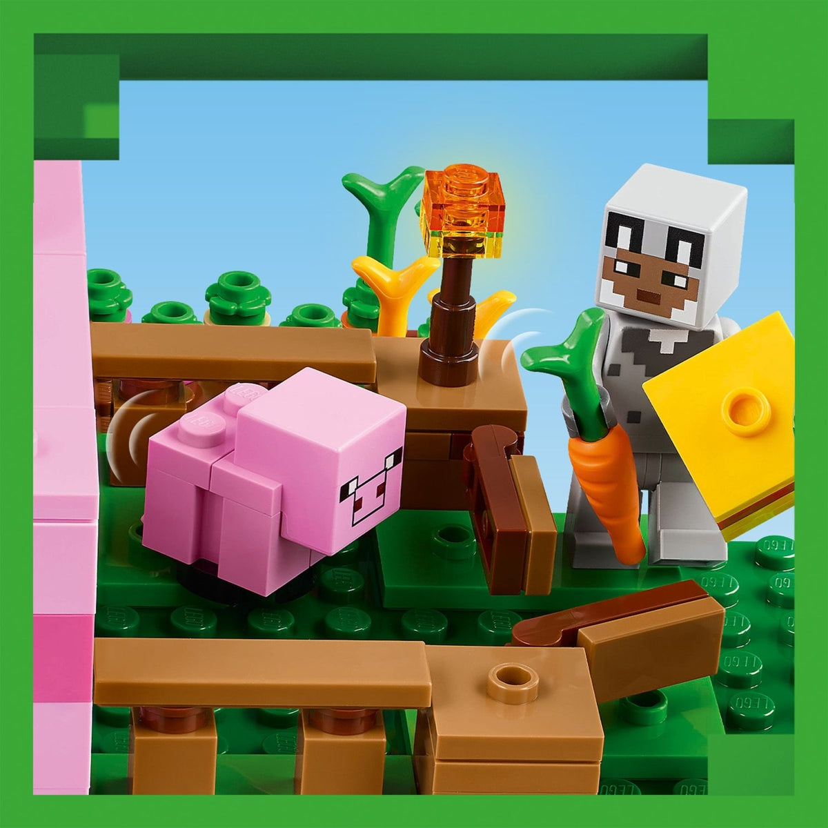 LEGO® Minecraft® Paršelių namas