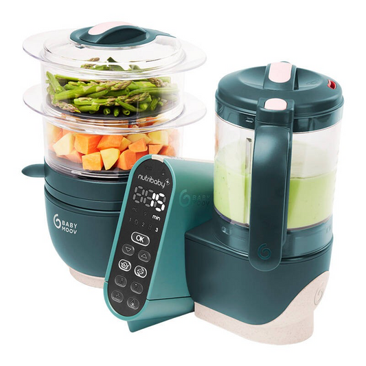 BABYMOOV Nutribaby+ daugiafunkcinis maisto gaminimo prietaisas Green