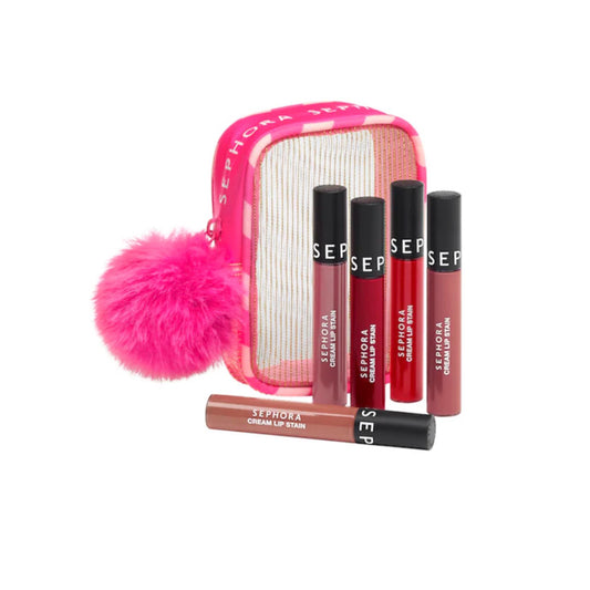 „SEPHORA“ Matinių Lūpų Dažų Rinkinys (5 vnt.) – Limituota Kolekcija