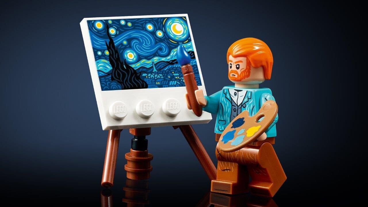 LEGO® Ideas Vincentas van Gogas – Žvaigždėta naktis 2133