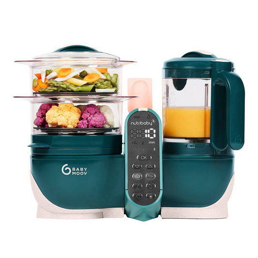 BABYMOOV Nutribaby+ daugiafunkcinis maisto gaminimo prietaisas Green