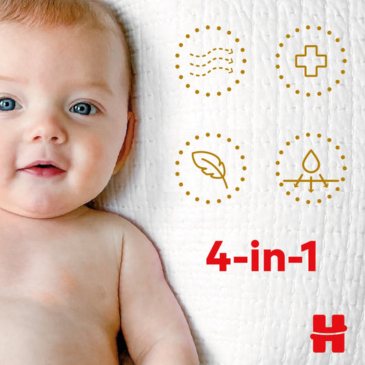 Sauskelės HUGGIES Extra Care 2 (3–6 kg), 82 vnt.