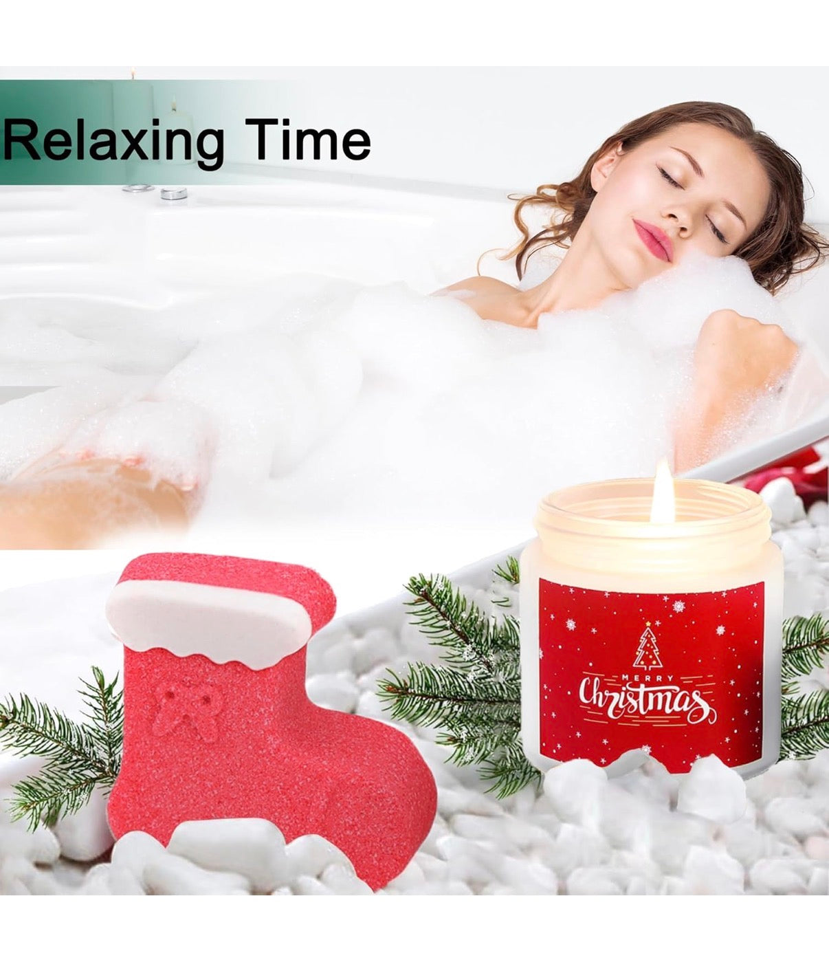 Kalėdinis dovanų rinkinys „Merry Christmas“