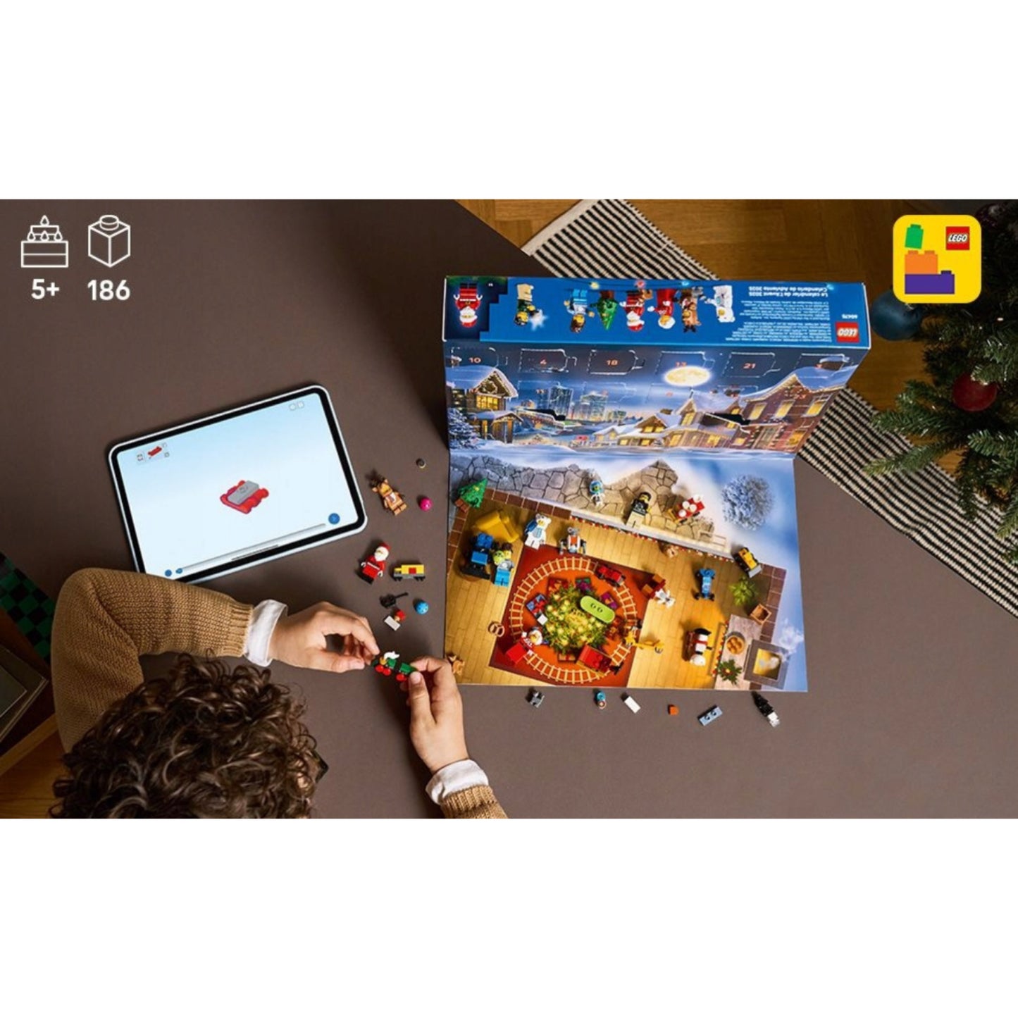 LEGO® City advento kalendorius 2025 – 24 Kalėdinės staigmenos vaikams