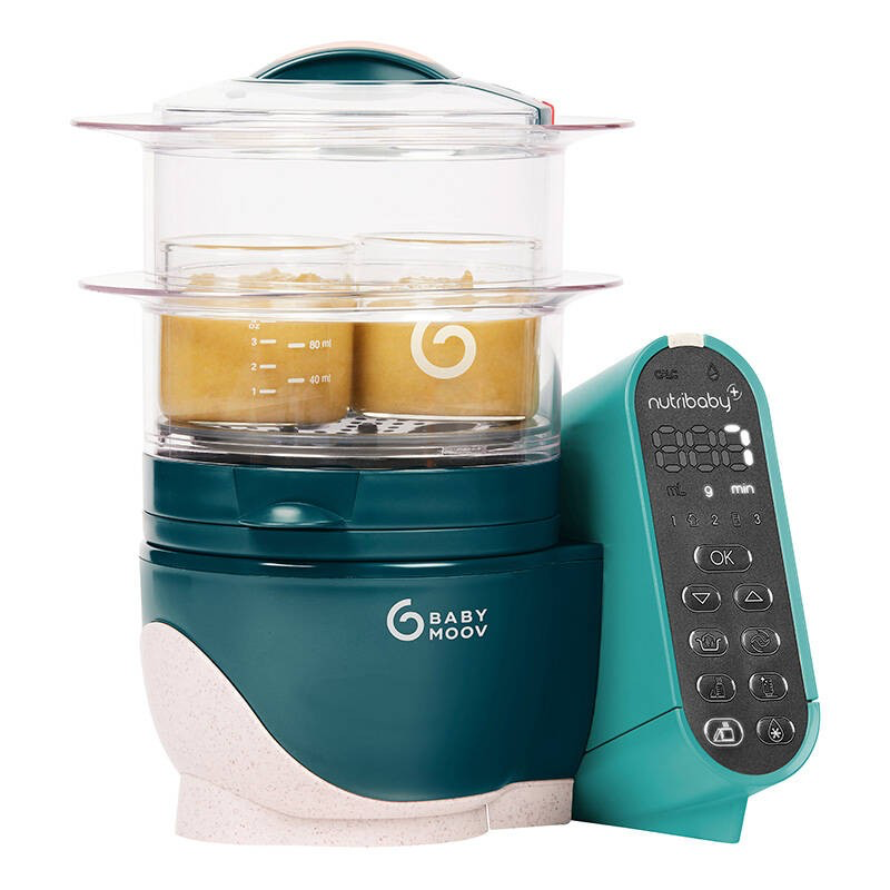 BABYMOOV Nutribaby+ daugiafunkcinis maisto gaminimo prietaisas Green