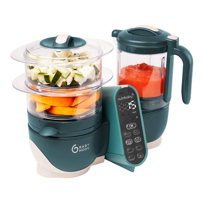 BABYMOOV Nutribaby+ daugiafunkcinis maisto gaminimo prietaisas Green
