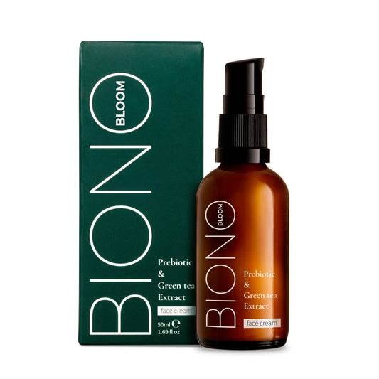BIONO - Veido kremas nuo spuogų su prebiotikais ir žaliosios arbatos ekstraktu