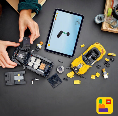 LEGO® Speed Champions Mercedes-AMG G 63 ir Mercedes-AMG SL 63 (76924) – 2 automobilių rinkinys