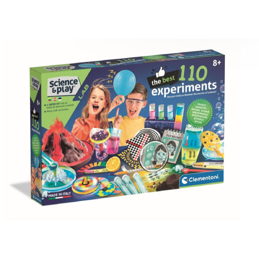 CLEMENTONI SCIENCE & PLAY 100 geriausių eksperimentų