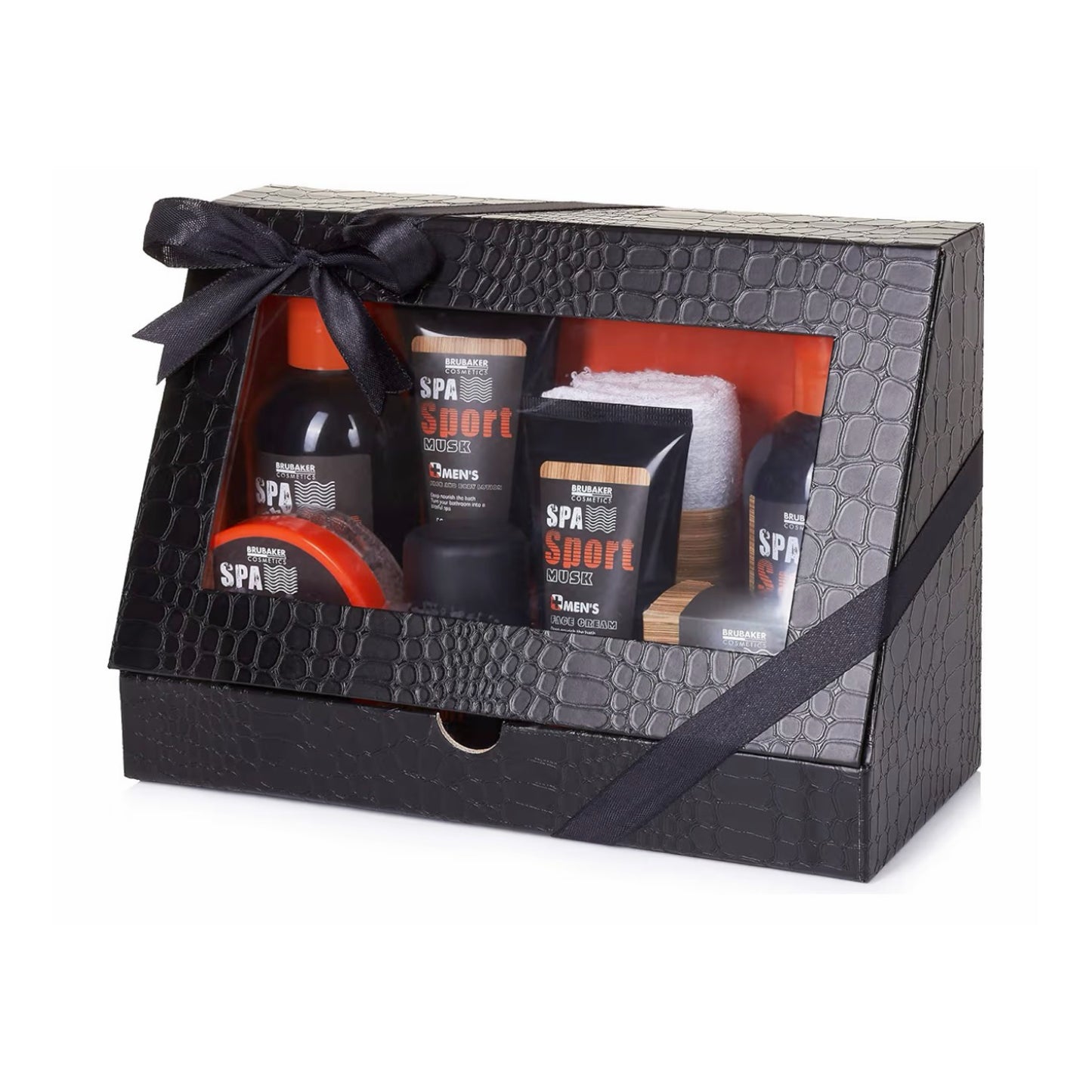 Vyrų kūno priežiūros rinkinys – 8 dalių dovanų rinkinys