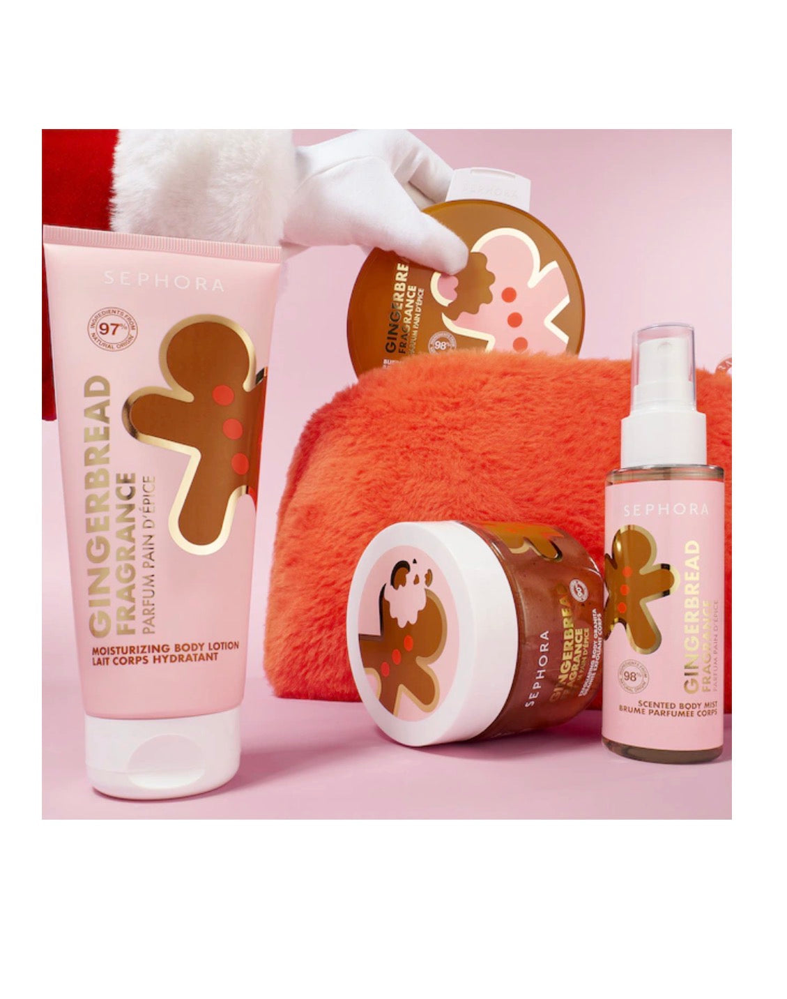 SEPHORA kūno priežiūros rinkinys Gingerbread
