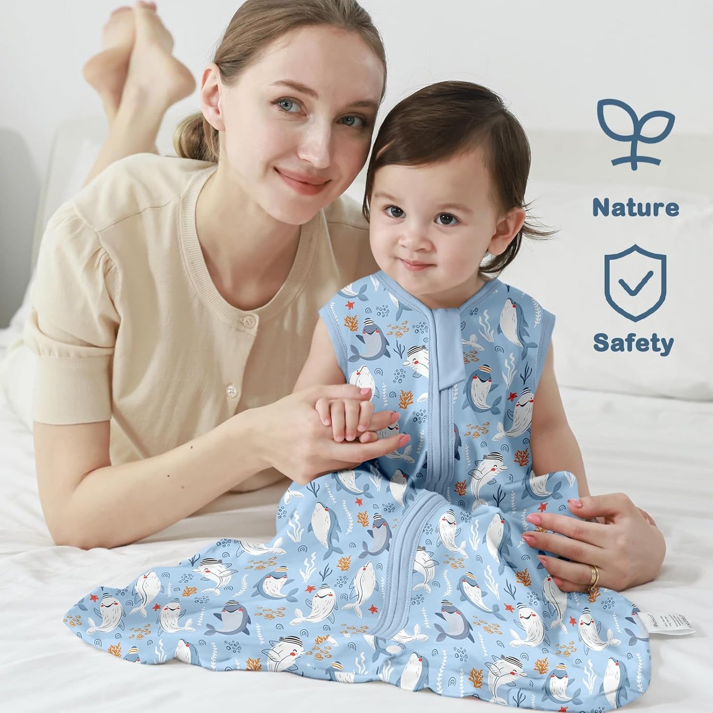 „Mosebears“  kūdikių miegmaišis, 0,5 TOG, 3 vnt. rinkinys