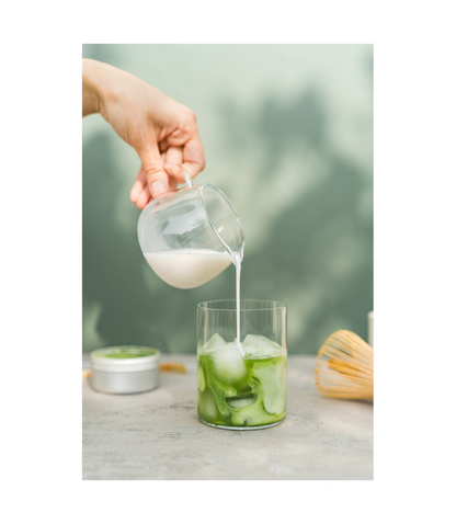 Japoniškos matcha arbatos ir matcha latte dovanų rinkinys