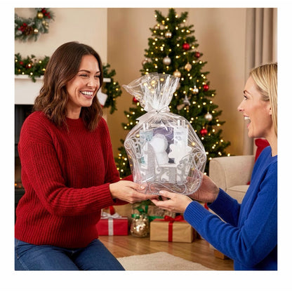 „Vanilla Christmas“ 6 dalių kalėdinis SPA rinkinys dekoratyvinėse rogutėse