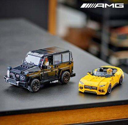 LEGO® Speed Champions Mercedes-AMG G 63 ir Mercedes-AMG SL 63 (76924) – 2 automobilių rinkinys