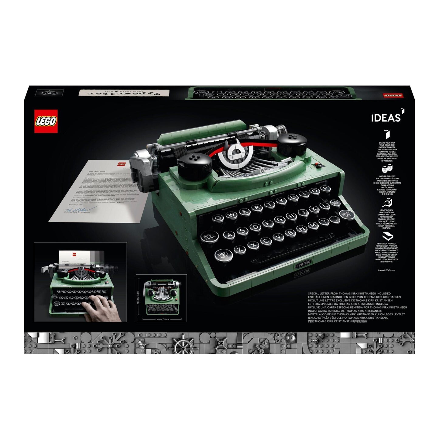 LEGO® Ideas Spausdinimo mašinėlė 21327