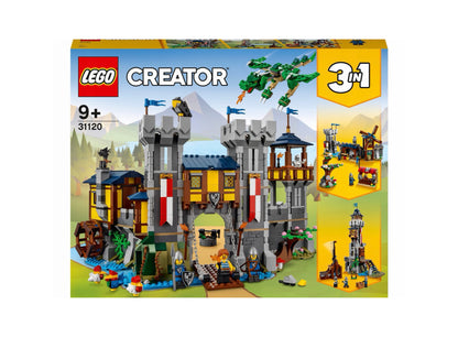 LEGO® Creator 3in1 Viduramžių pilis 31120 – 3 modeliai viename rinkinyje