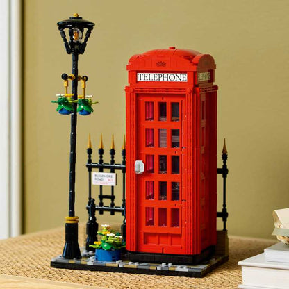 LEGO® Ideas Raudonoji Londono telefono būdelė 21347