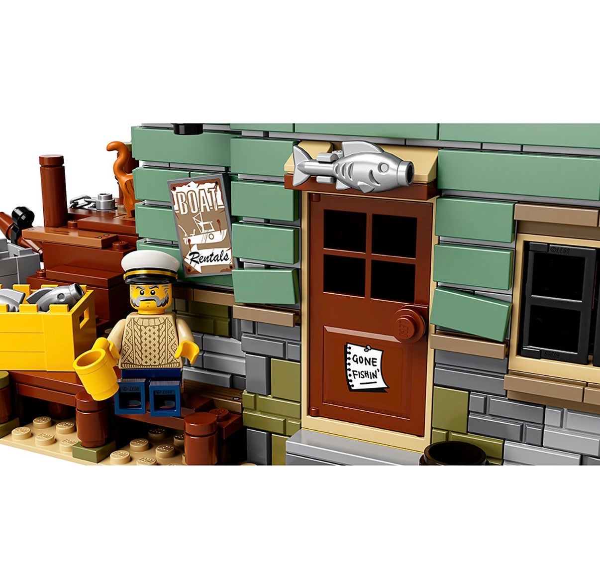 LEGO® Ideas Amžiaus žvejybos parduotuvė 21310