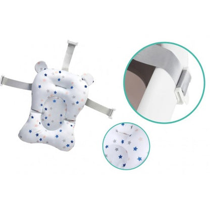 Foldable bathtub BB Premium with thermometer Gray
